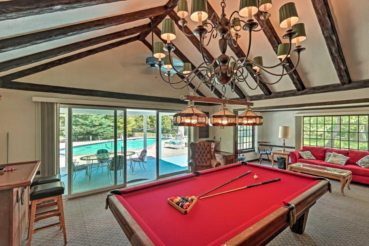 Morgan Hughes Homestead With Game Room And Pool! Lansdale Luaran gambar